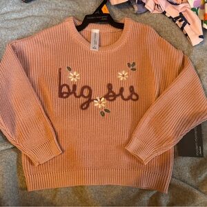 4t girls sweater